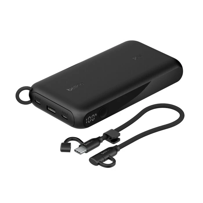 Belkin BoostCharge Power Bank 20K with Display - Black