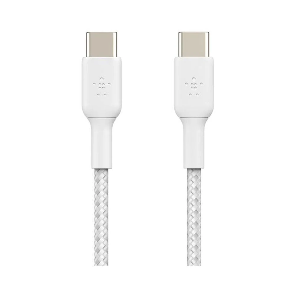 Belkin BoostCharge Pro Flex USB-C to USB-C Cable 1m - White
