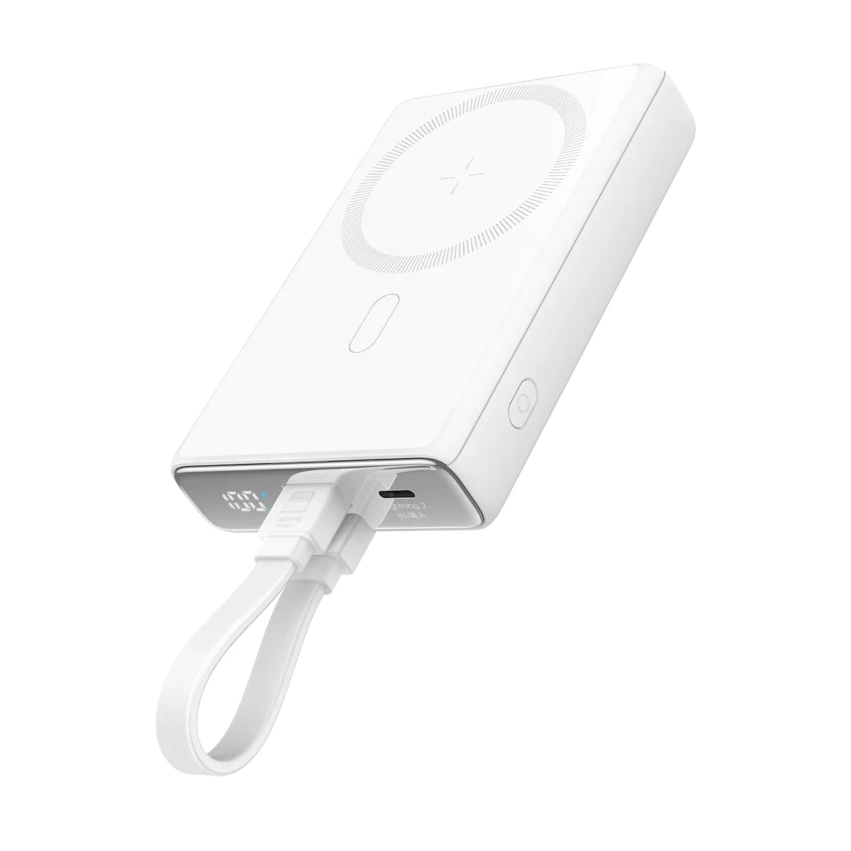 Joyroom JR-PBM01 20W Magnetic Wireless Power Bank 10000mAh with Built-in Cable & Kickstand