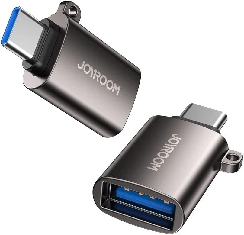 Joyroom S-H151 Type-C Male to USB 3.0 Female OTG Adapter - Silver