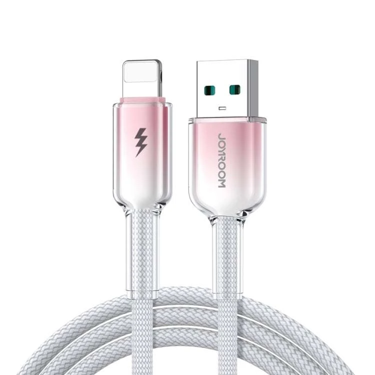 Joyroom S-A42 Crystal-Clear USB-A to Lightning 3A Cable 1.2m