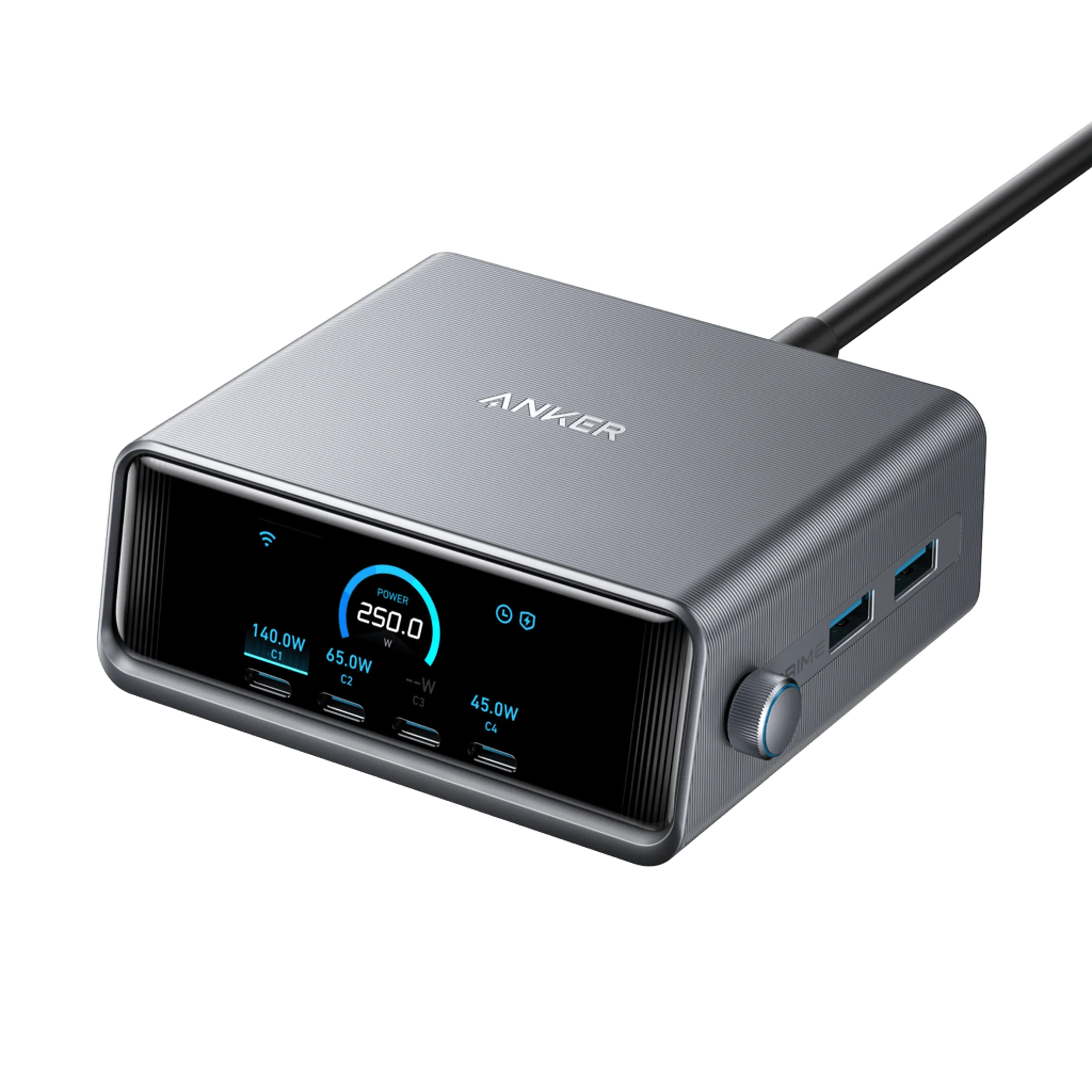 Anker Prime Charger (250W, 6 Ports, GaNPrime