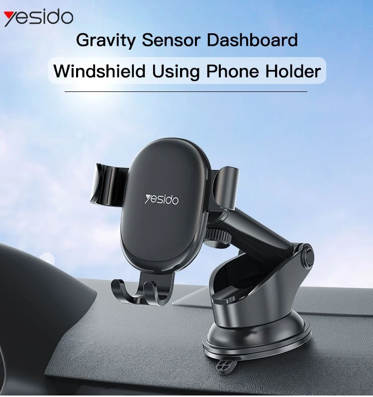 Yesido C120 360° Gravity Phone Holder with Replaceable Base