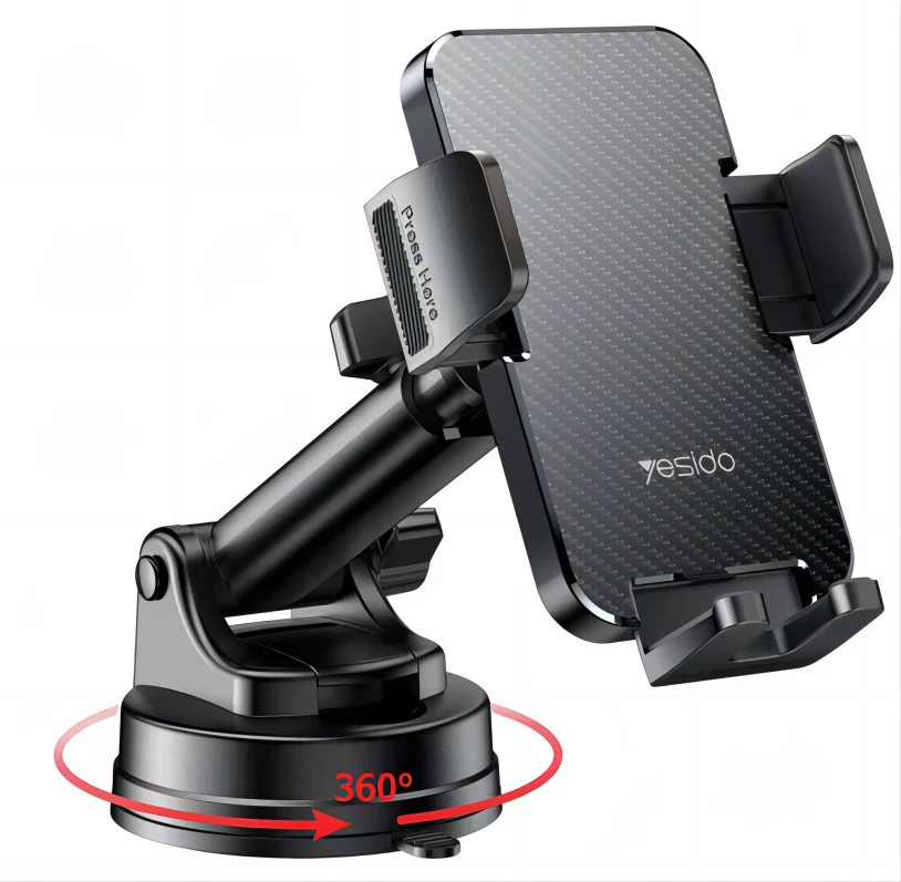 Yesido C173 Carbon-texture dashboard phone holder