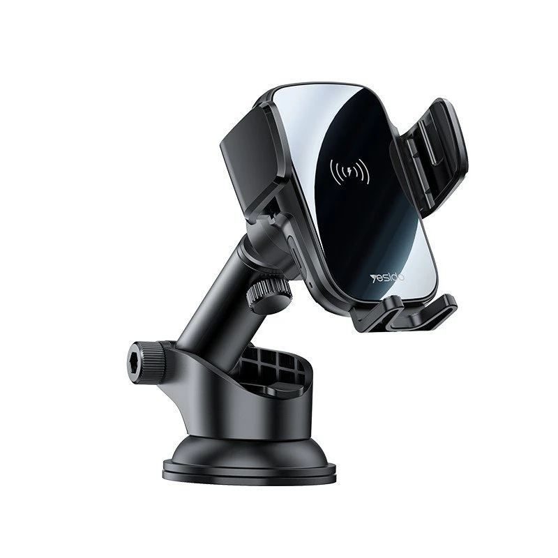 Yesido C186 15W wireless-charging suction and vent holder
